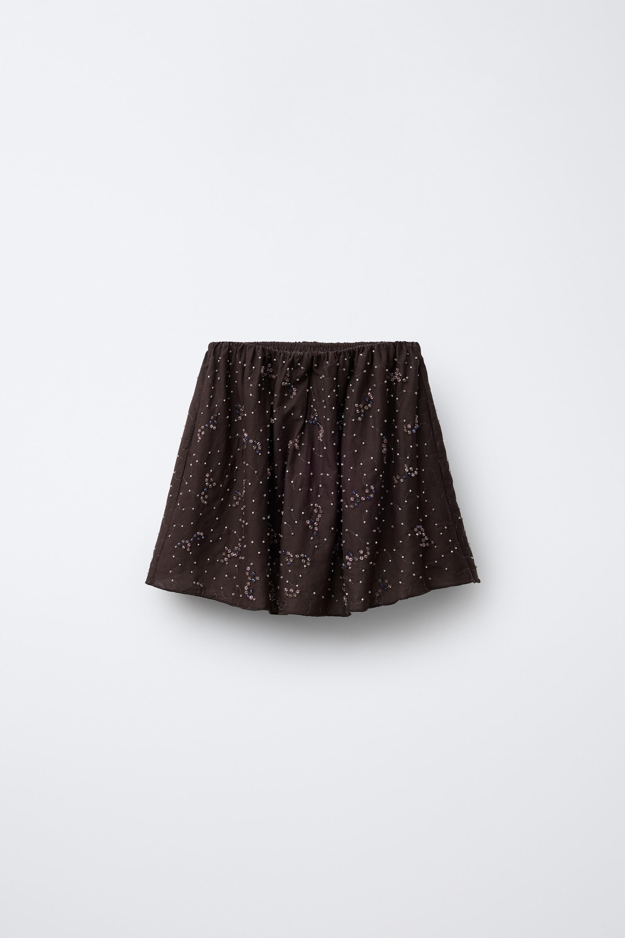 BEADED SKORT